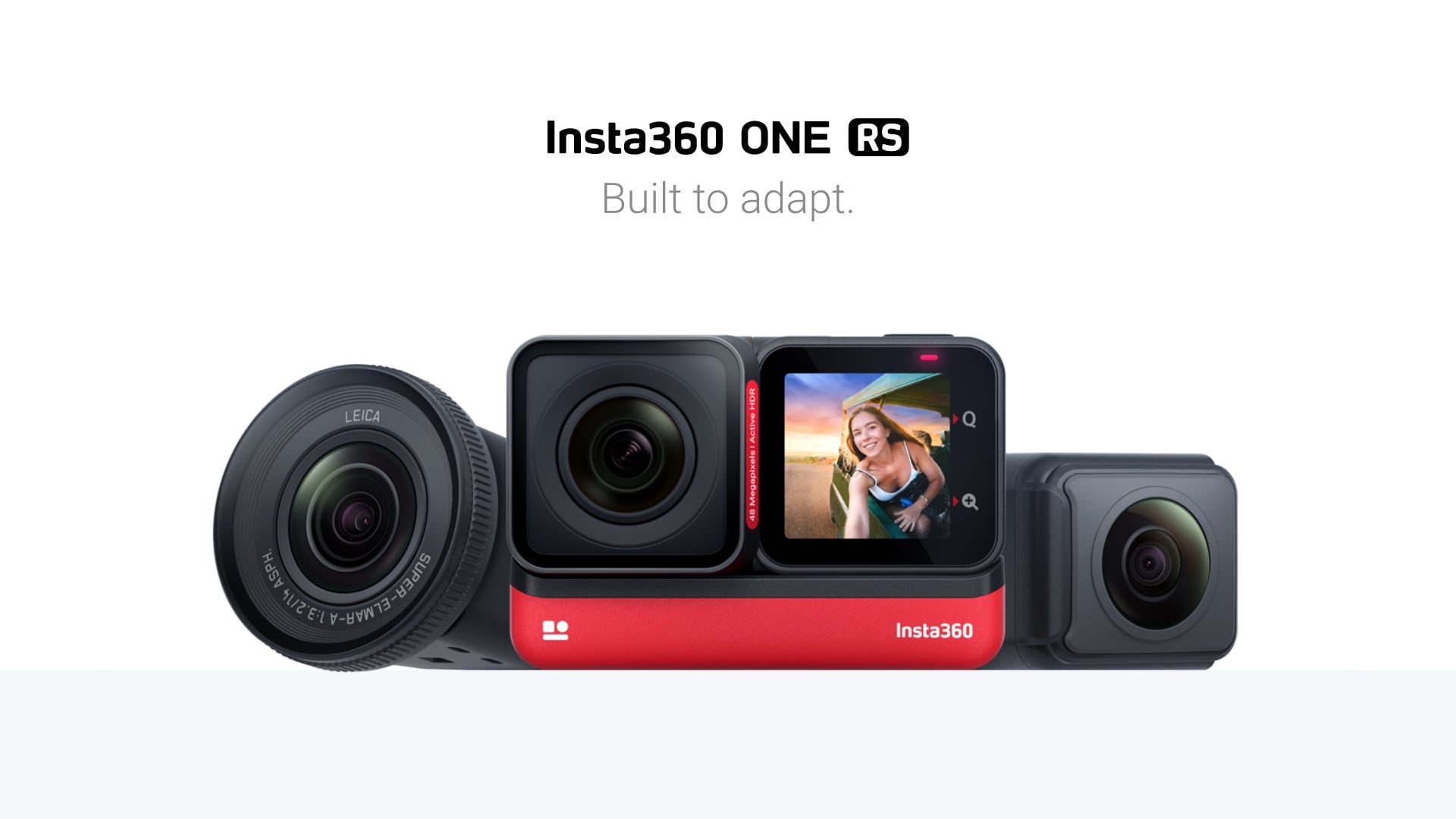 Insta360 launches ONE RS, new action camera with interchangeable lens