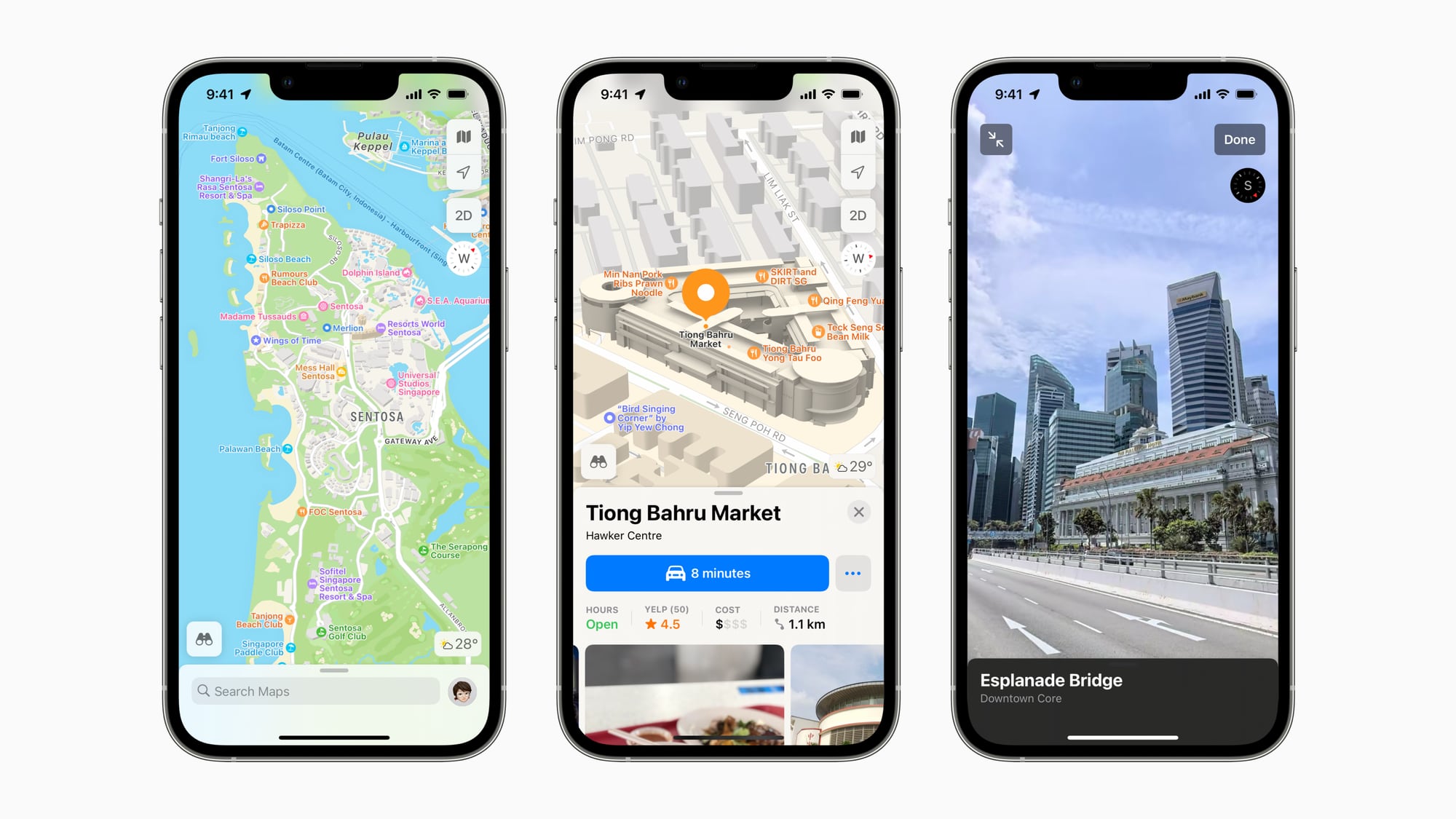 Apple rolls out all-new Maps in Singapore