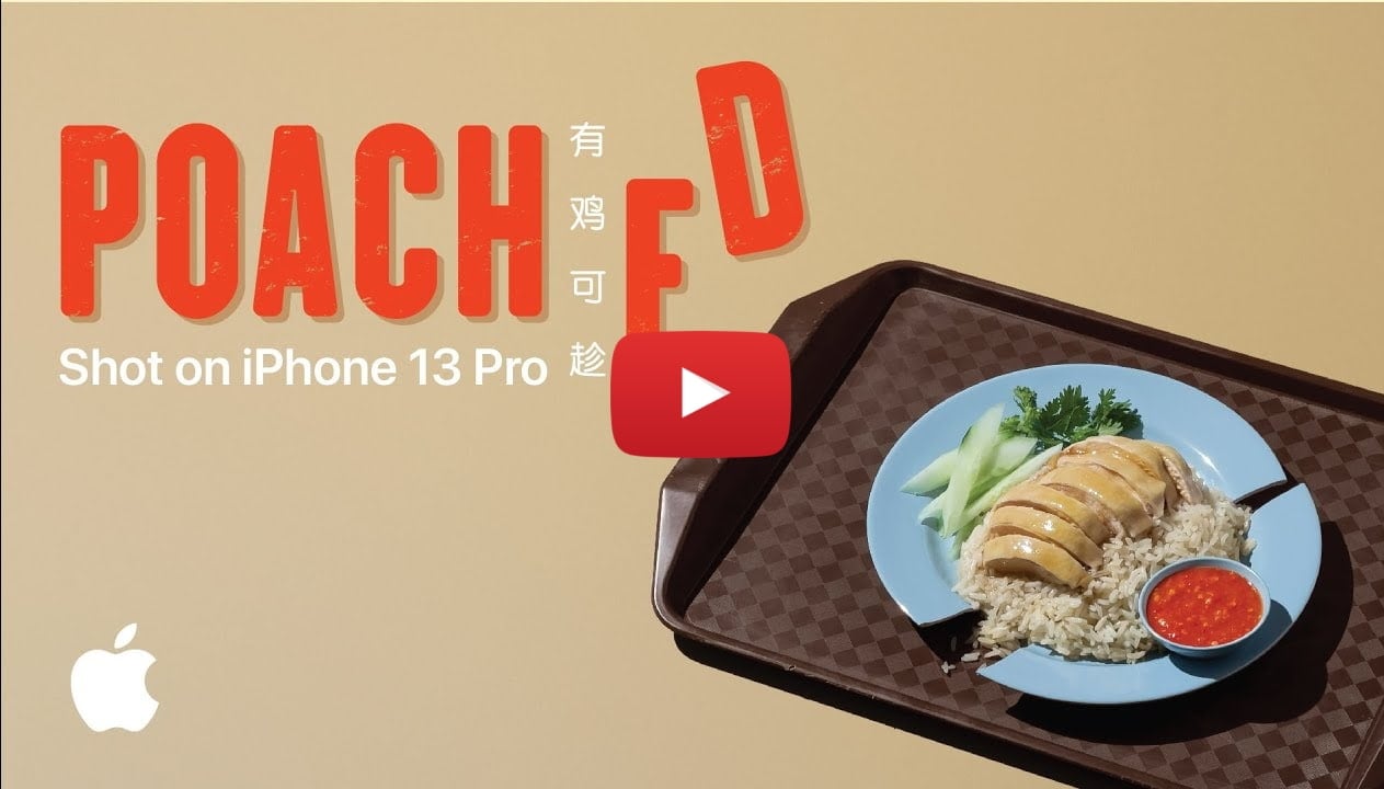 Apple showcases iPhone 13 Pro’s camera capabilities with chicken rice war video