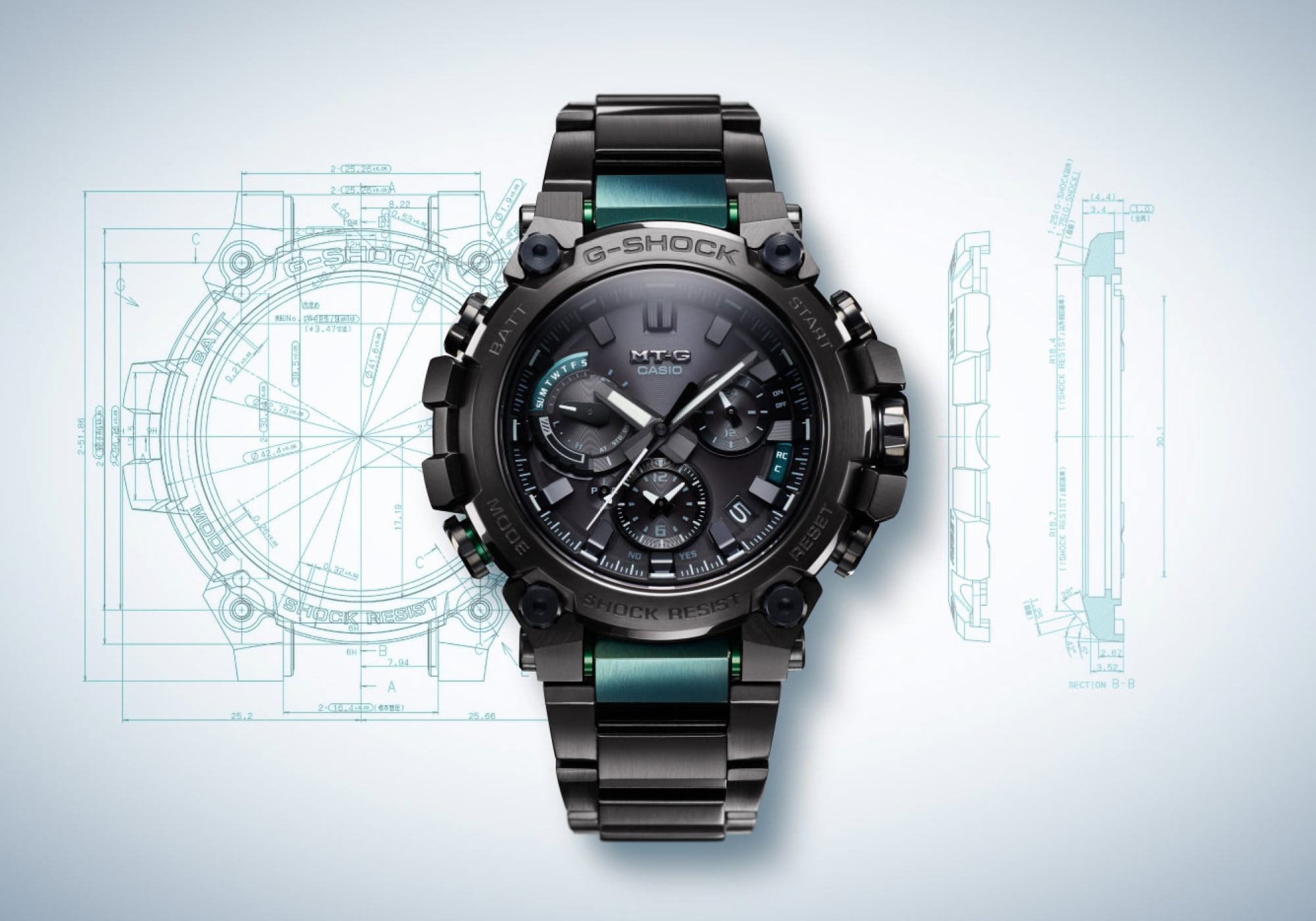 Casio’s slimmer G-Shock MT-G available here next month