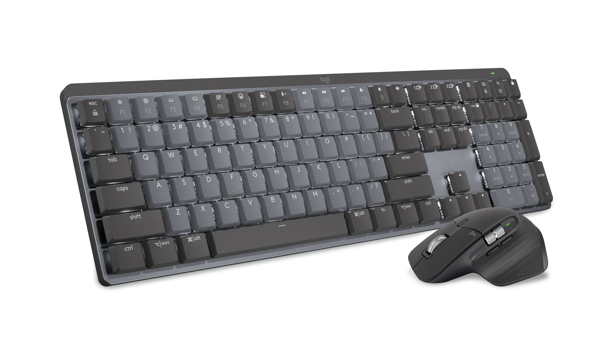 Logitech offers more clack with MX Mechanical keyboards but softer click with MX Master 3S mouse