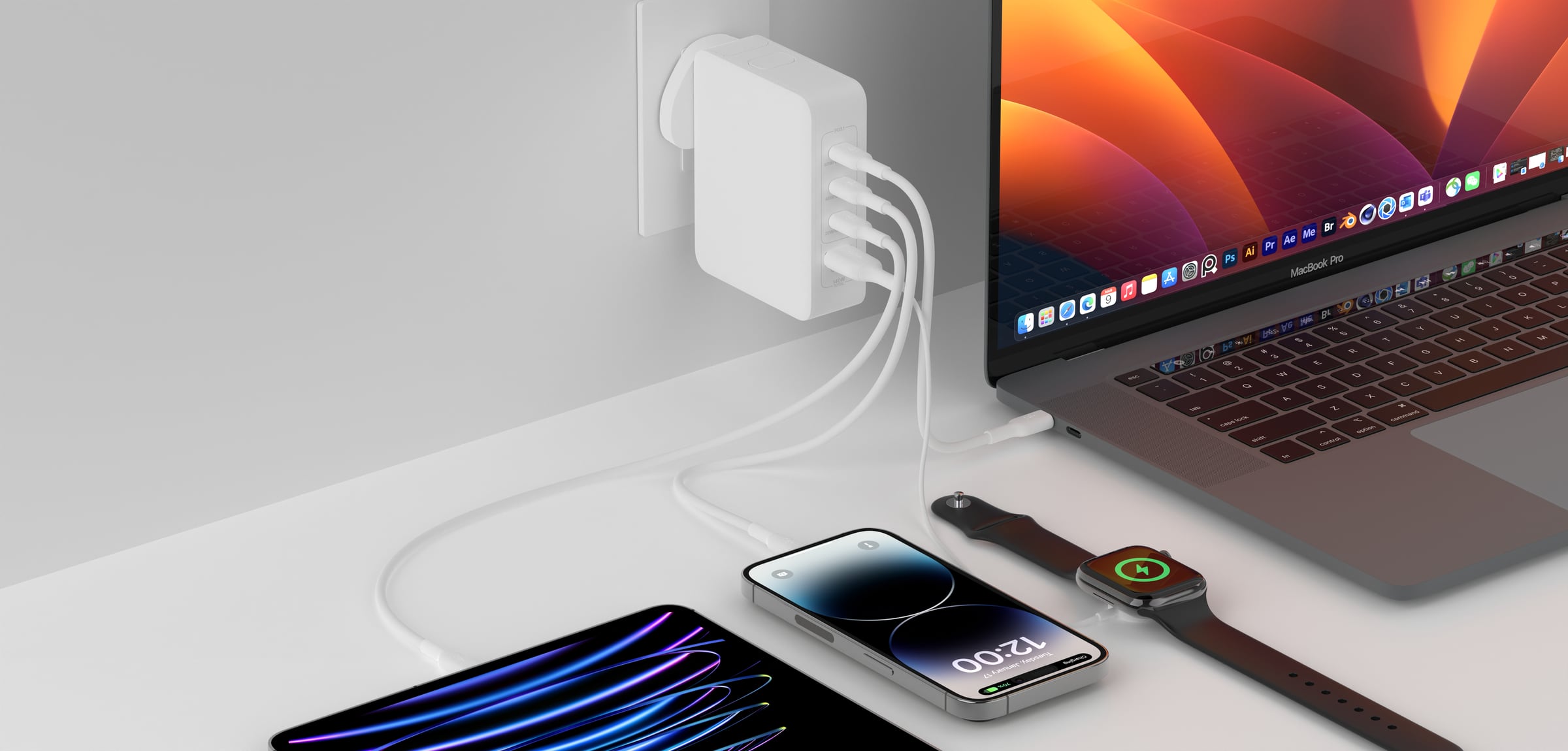 Belkin BoostCharge Pro 140W 4-Port Wall Charger Review: Convenient and fast