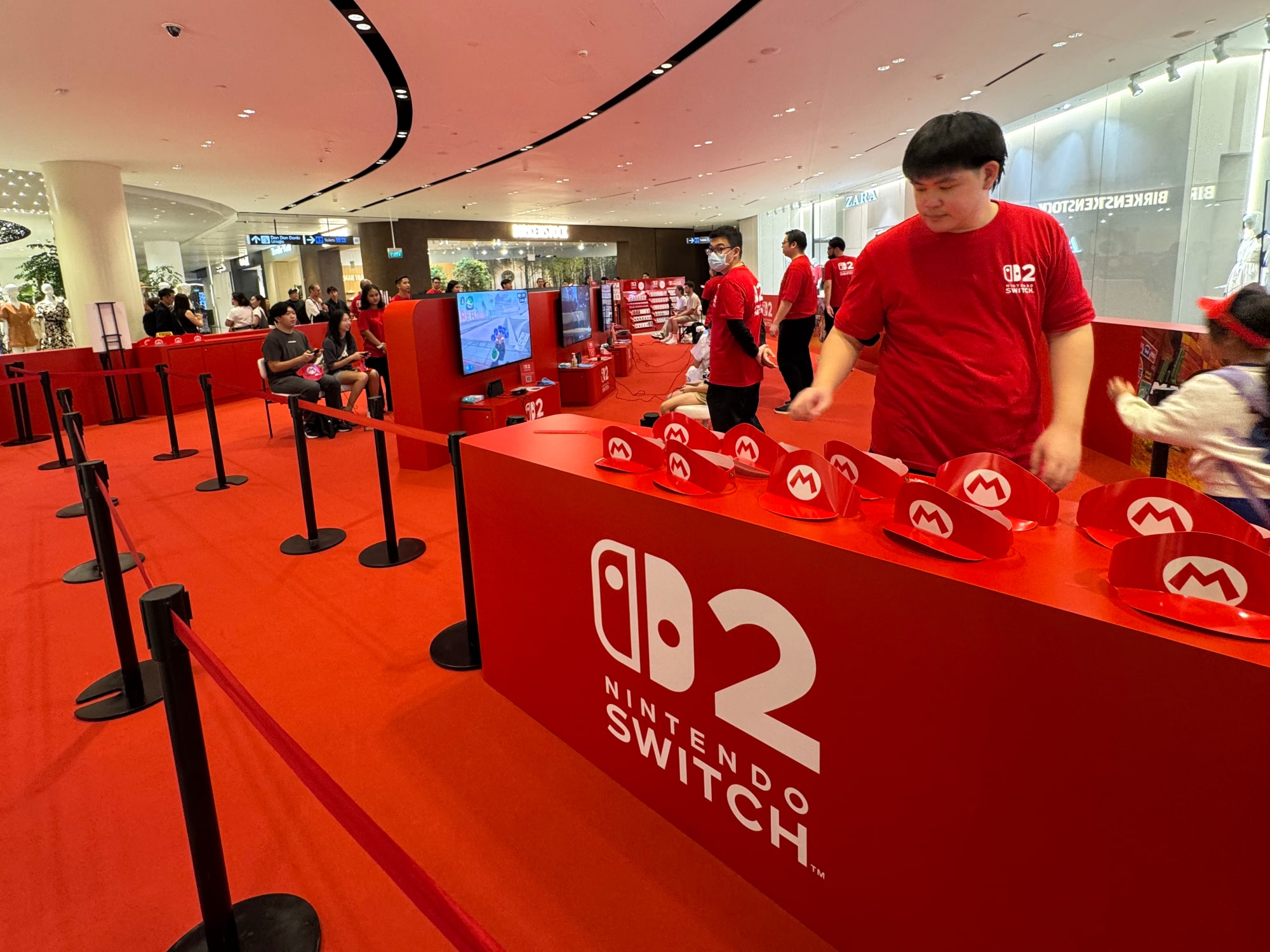 Nintendo Switch 2 Quick Hands-on: Pop-up event experience at Jewel Singapore