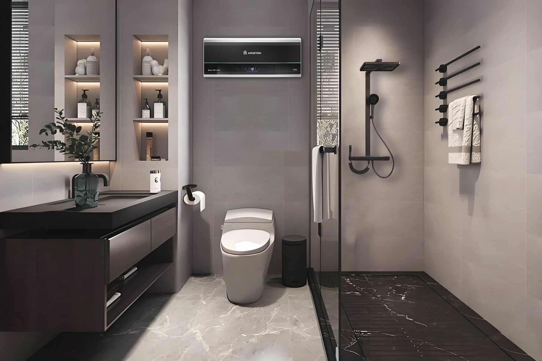 Ariston launches new electric storage water heater range with the SLIM3 series