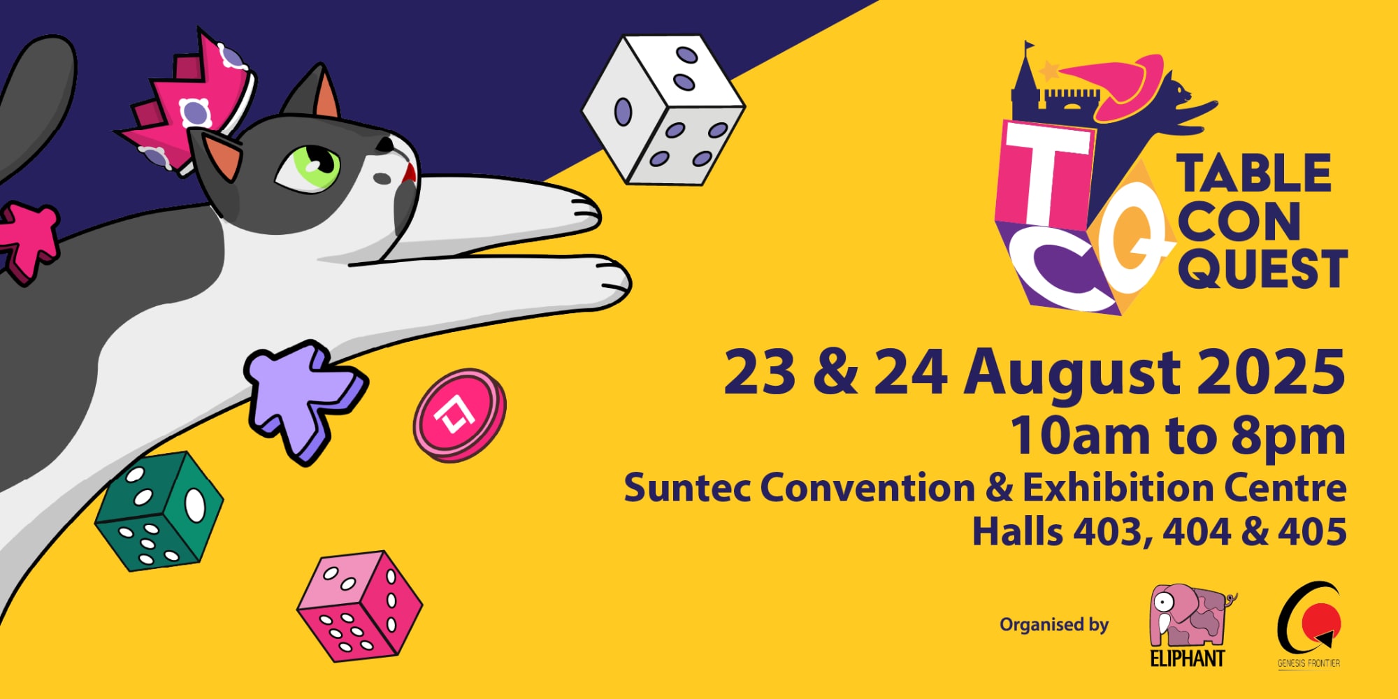 TableCon Quest will back on 23rd to 24th August 2025