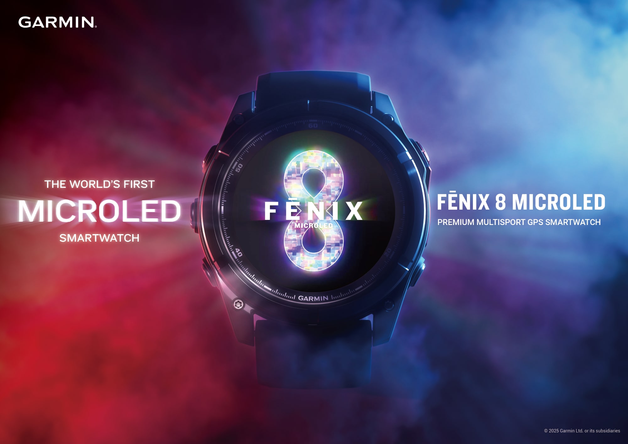 Garmin fēnix 8 MicroLED is the world’s first smartwatch with MicroLED display