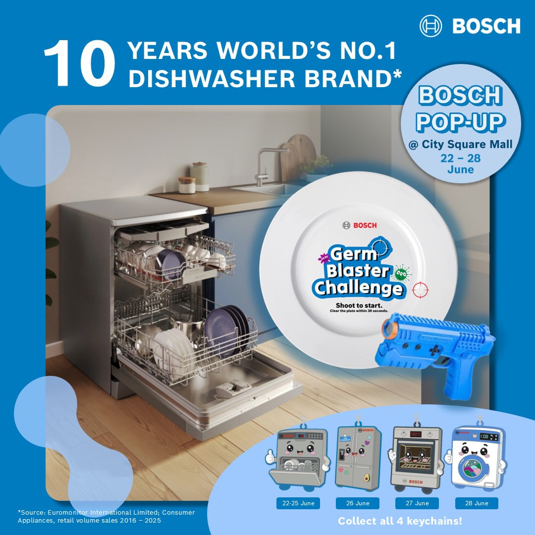 Bosch Unveils Week-Long Interactive Family Pop-Up Event at City Square Mall